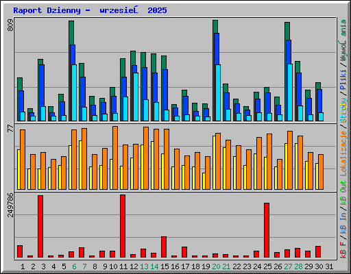 Raport Dzienny -  wrzesień 2025