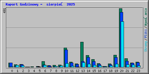 Raport Godzinowy -  sierpień 2025